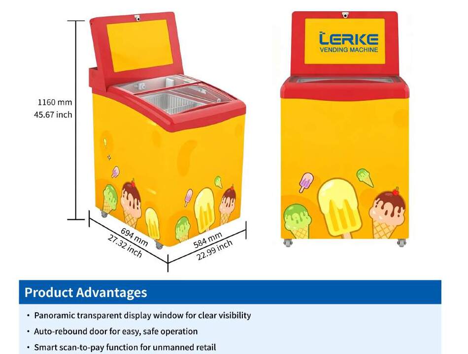 Vending IQ F15 Freezer — Freezer vending machine