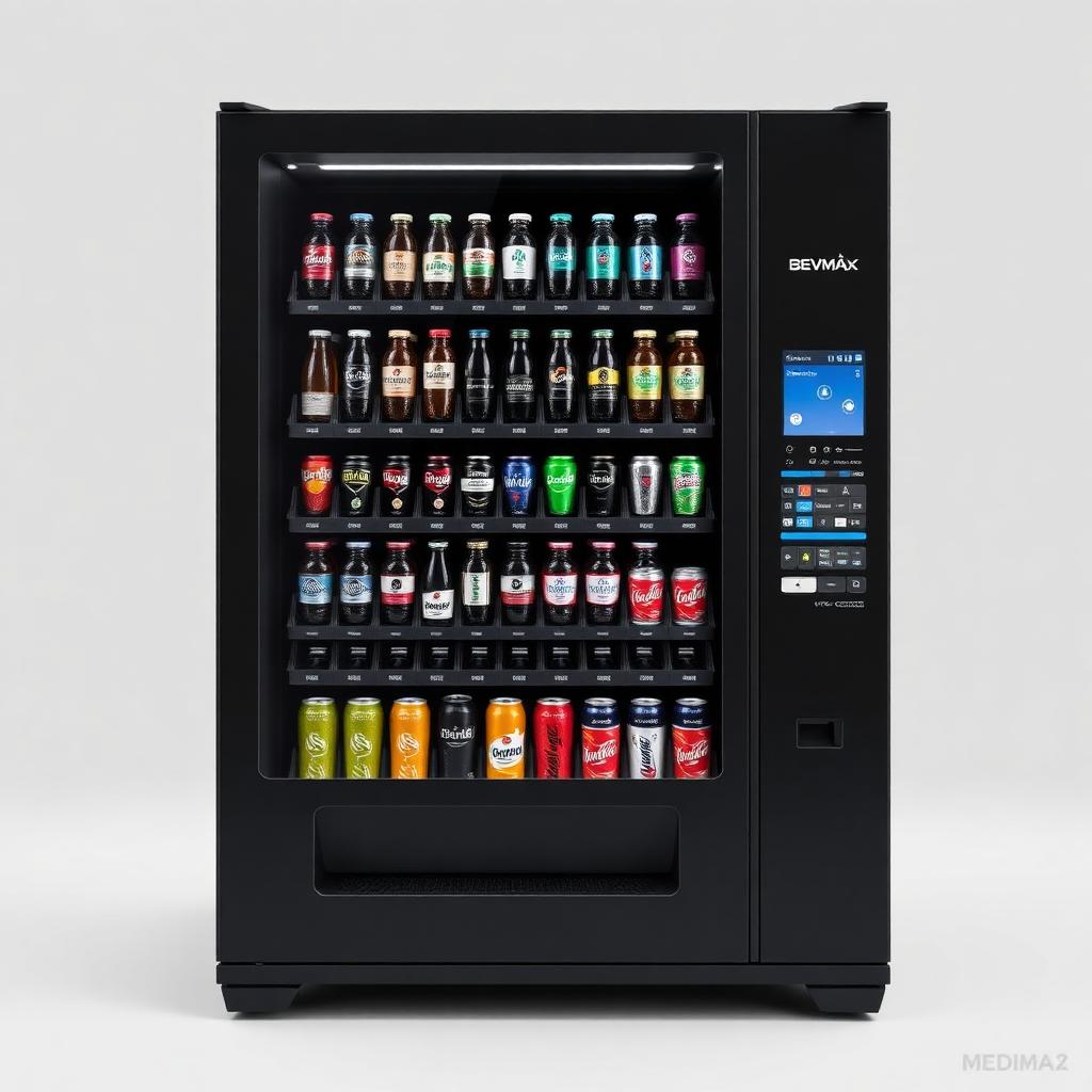 Crane BevMax MEDIA2 — Cooler vending machine