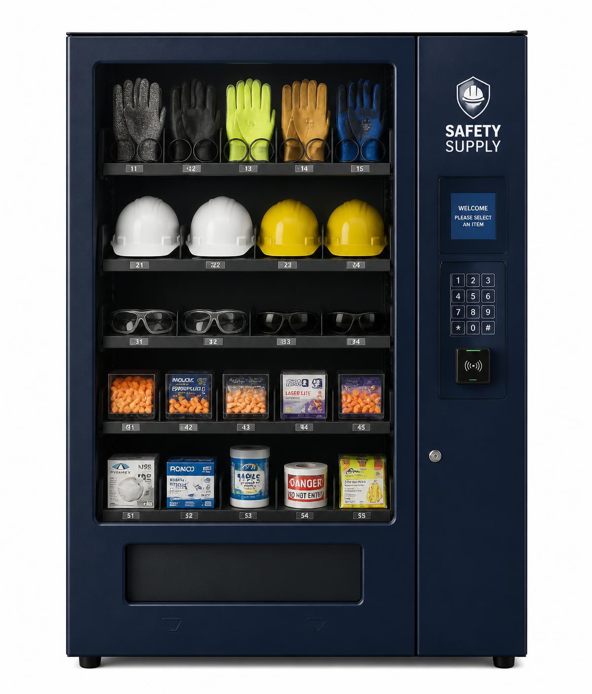 Vending IQ P1 Safety Station — Specialty vending machine