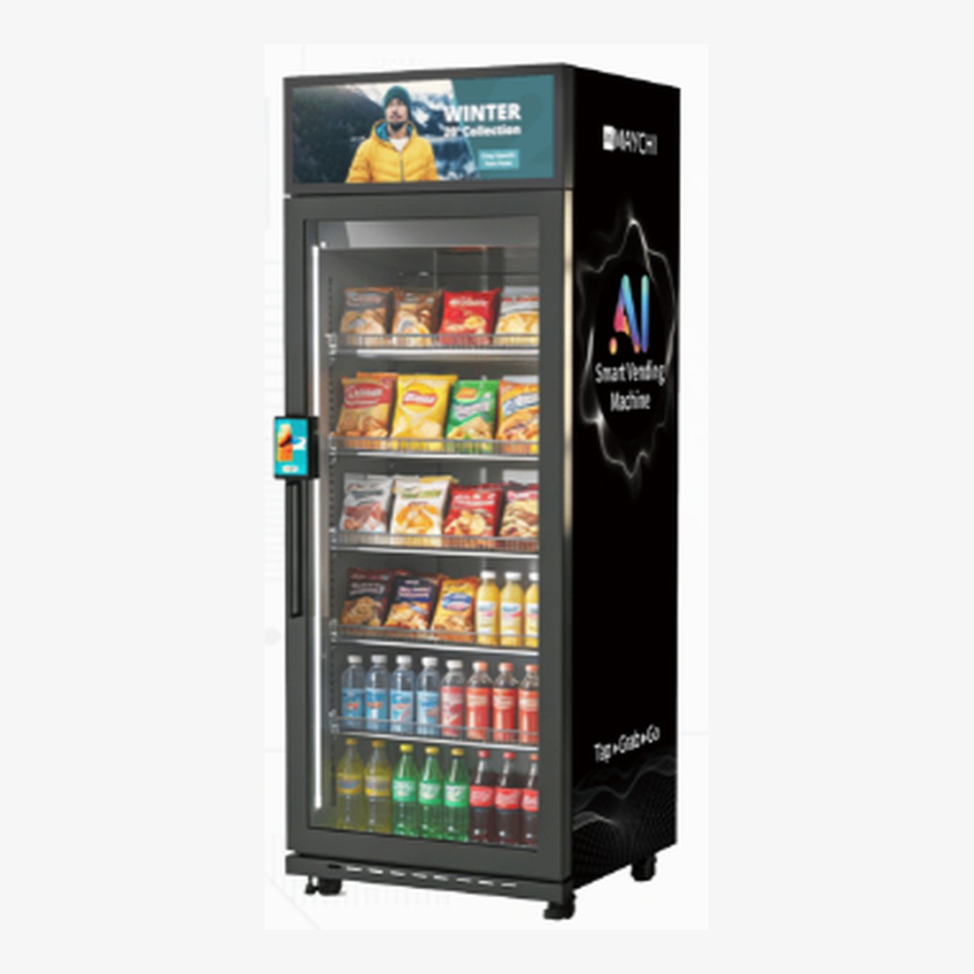 MAYCHI U6 Pro Smart Cooler — front view
