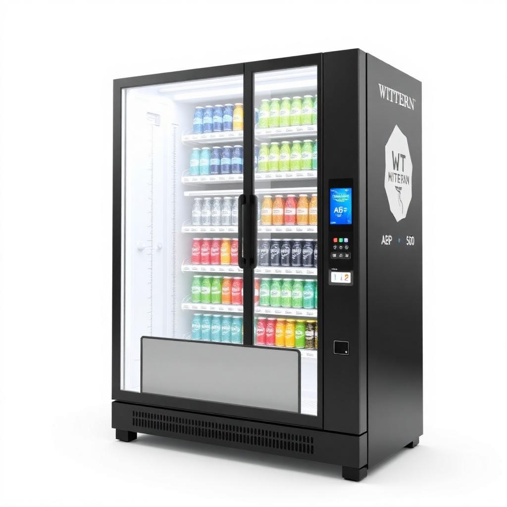 Wittern AB10/500 Bottle & Can Vendor — Beverage vending machine